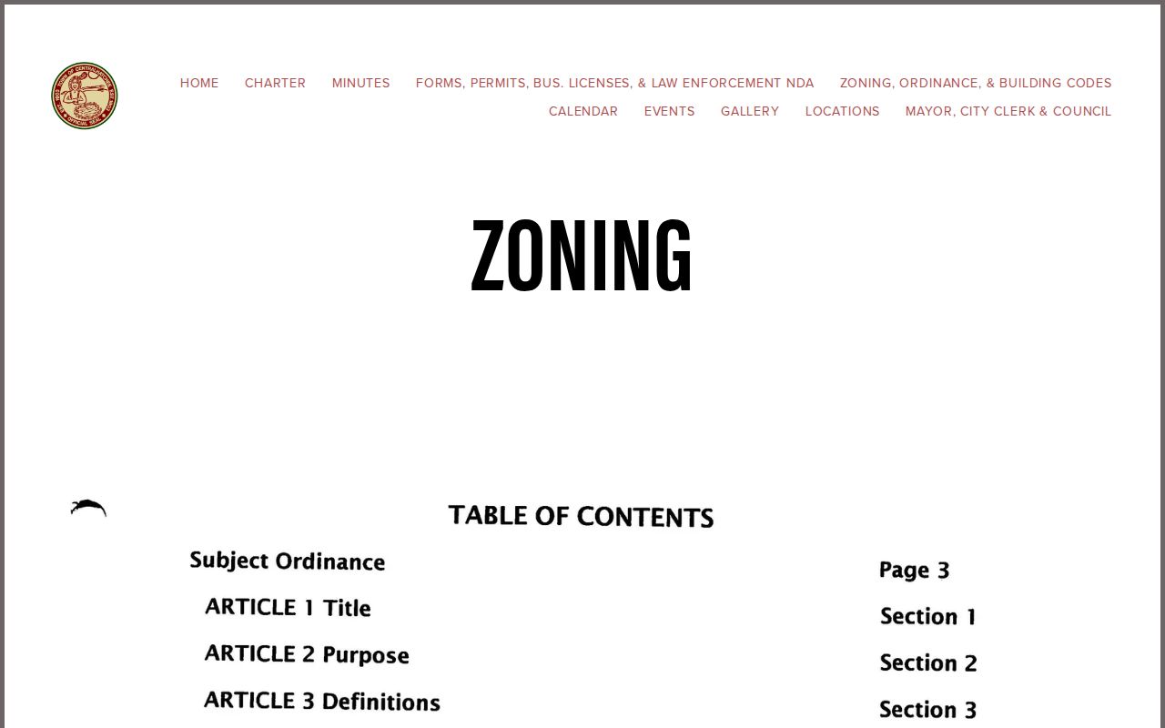 Centralhatchee ordinance page with municipal court heading and scans