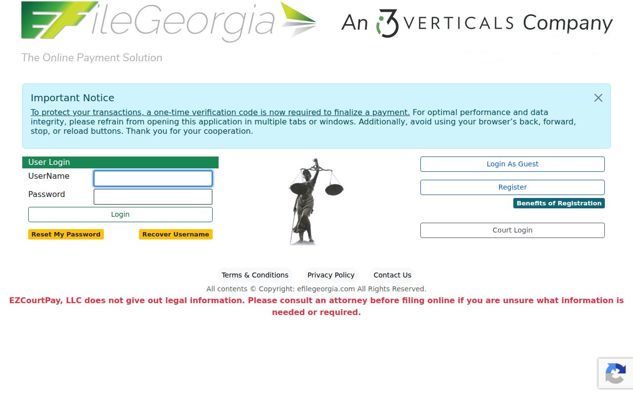 Heard County docket search eFileGeorgia payment login